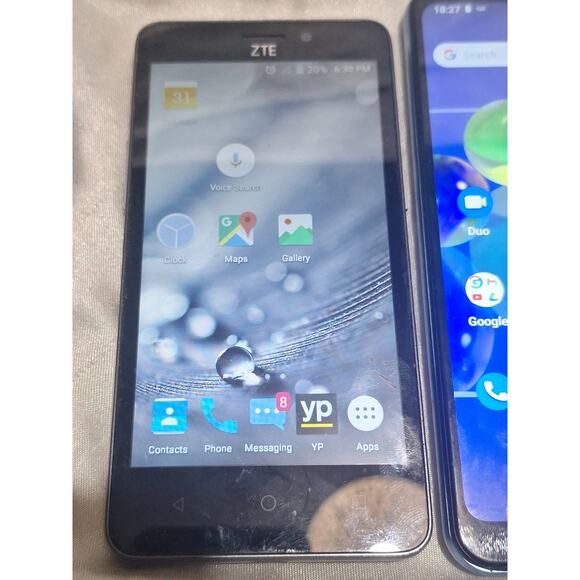 Lot of 3 Android Smartphones – Mixed Brands – All Power On & Hold Charge - Picture 2 of 10